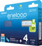 Panasonic Eneloop oplaadbare 4x AA batterijen - 2000 mAh - NiMH- Inclusief Opbergdoos