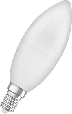 OSRAM LED lamp - Lampvoet: E14 - Warm wit - 27- K - 7,5- W - mat - LED STAR CLASSIC B