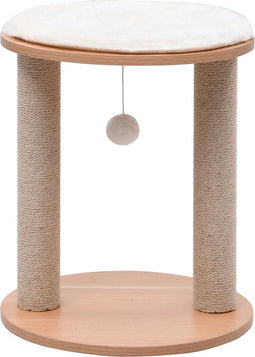 vidaXL - Kattenkrabpaal - klein - met - krabpalen - 44 - cm