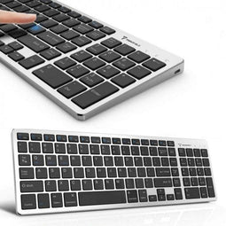 Trendfield Draadloos Toetsenbord - Bluetooth Keyboard - Stille Toetsen - Oplaadbaar - Qwerty - Space