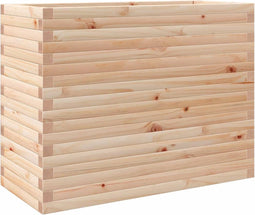 vidaXL - Plantenbak - 90x40x68,5 - cm - massief - grenenhout
