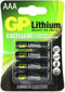 GP Primary Lithium AA - Batterij - Krachtig en 40% lichter - (4 stuks)