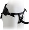 Virgite Strap-on Harnas met zwarte dildo - maat S