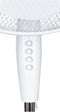 SILVERCREST Staande ventilator 45W - 3 standen - Instelbare kantelhoek - Verstelbare hoogte (105-125 cm)