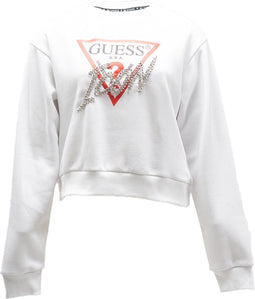 Guess CN ICON - Sweater - Casual met print - Wit - M