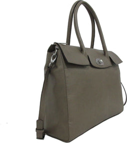 Gigi Fratelli Dames Leren Laptoptas 15 inch Romance ROM0095 Taupe