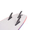 vidaXL Surfboard blauw en rood 170 cm