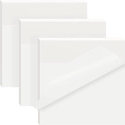 Pency Sticky Notes Transparant - Memoblok met 300 Memoblaadjes - Zelfklevend, Waterbestendig en Herb