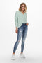 ONLY ONLGILJA - L/S V-neck Pullover - Ballonmouw - Maat XS
