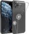 iMoshion Hoesje Geschikt voor iPhone 11 Pro Hoesje Siliconen - iMoshion Design hoesje - Wit / Transparant / Dandelion