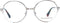 Christian Lacroix CL3087 52400 bril zonder sterke - Dames - Goudkleurig
