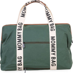 Childhome - Mommy Bag - Verzorgingstas - Signature - Canvas - Groen