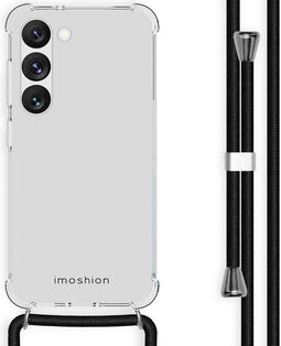iMoshion Hoesje Geschikt voor Samsung Galaxy S23 Hoesje Met Koord - iMoshion Backcover met koord - Transparant