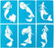 The Little Mermaid Blaaspennen Set