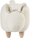 BUNNY - Hocker - Gebroken wit - Polyester
