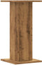 vidaXL - Speakerstandaards - 2 - st - 30x30x60 - cm - hout - artisanaal - eikenkleurig