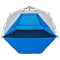 vidaXL - Strandtent - 3-persoons - waterdicht - snelontgrendeling - azuurblauw