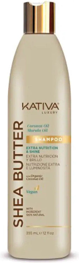 Shampoo Kativa Marula Shea Boter Kokosolie (355 ml)