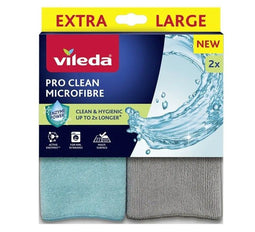 Vileda Pro Clean - Universele doek met enzymen (2 stuks)