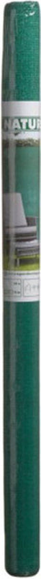 Nature - Schermgaas - 1,2 x 5m - groen - met bevestiging-set