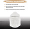 Scentchips® Buddha Hoofd - Waxbrander - Geurbrander - Oliebrander - Wax Melts Brander - Aromabrander - Ook Geschikt Voor Essentiële Oliën - Geurolie - Waxmelts - Wit