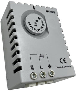 Rose LM Hygrostaat voor schakelkast HY/WE 230 V/AC 1x wisselcontact (l x b x h) 95 x 68 x 45 mm 1 stuk(s)