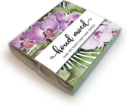 Paperart, Wenskaart, zadenpakket cadeau eetbare bloemen met boodschap "houd moed, ook dit komt vast weer goed"