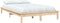 vidaXL - Bedframe - massief - grenenhout - 200x200 - cm