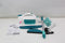 Leifheit Dry & Clean - Raamzuiger - Streeploos droogzuigen - Wit/Turquoise