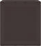vidaXL - Tuinopbergbox - Bruin - 55x53x57 - cm - PP