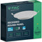 V-TAC VT-61024RD-S LED Mini-panelen - Verlichte Serie Inbouw - Rond - Samsung - IP20 - Wit - 24 Watt - 2640 Lumen - 4000K - 5 Jaar