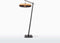 GOOD&MOJO Vloerlamp Palawan - Zwart/Naturel - Ø77cm - Scandinavisch,Bohemian - Staande lampen voor Woonkamer - Slaapkamer