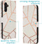 iMoshion Hoesje Geschikt voor Samsung Galaxy A13 (5G) / A04s Hoesje Met Pasjeshouder - iMoshion Design Softcase Bookcase - Wit / White Graphic