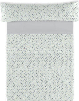 Set beddengoed Alexandra House Living Iber Blauw Bed van 135/140 3 Onderdelen