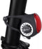 Fiets Achterlicht + Remlicht + Bel Meilan USB S3 Zwart