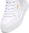 PUMA Carina Street Mid - Hoge Sneakers - Imitatieleer - Wit - Maat 39