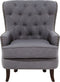 Fauteuil VIBORG II Stof Donkergrijs