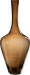 J-Line vaas Joni - glas - amber - large - 70 cm hoog
