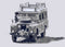 1:24 Italeri 3660 Land Rover Fire Truck Plastic Modelbouwpakket