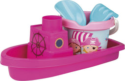 Standset Piraten Boot Roze
