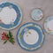 Laura Ashley Heritage Collectables Borden set van 4 - Ø 24,5cm - Seaspray Uni