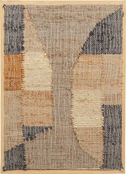 BePureHome Release - Wanddeco - Jute/Katoen - 70x50 cm - Multiekleur