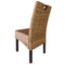 vidaXL - Eetkamerstoelen - Kubu - 2 - stuks - rattan - mangohout