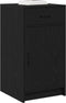 vidaXL - Dressoir - in - Zwart - Eiken - 40x41x75 - cm - Gelaagd - Hout