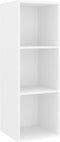 vidaXL - Tv-wandmeubel - 37x37x107 - cm - spaanplaat - wit