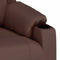 vidaXL Fauteuil verstelbaar kunstleer bruin