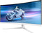 Philips Evnia 34M2C5501A - Gebogen Gaming Monitor - 180Hz 3440x1440 - Wit