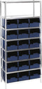 Raaco 9-2800 - Stellingkast 450 - 18x bak - Galva/bl