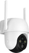 Arenti GO2T - Beveiligingscamera voor buiten - 2K 3MP - Accu met Zonnepaneel - 360 graden Beweegbaar - IP65 Waterdicht - Wit