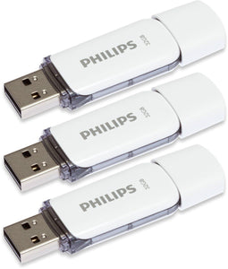 Philips Snow - USB-flashdrive - 32GB - set van 3 stuks